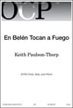 En Belen Tocan a Fuego SATB choral sheet music cover